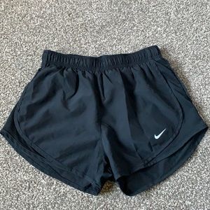 Nike black womens shorts, size small